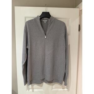 Peter Millar Grey 1/4 Zip Excellent